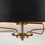 Подвесной светильник с конусовидным металлическим абажуром черного цвета Kichler варинант исполнения - 15 | Loft Concept в Грозном