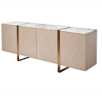 Комод с мраморной столешницей Uniqueness Marble варинант исполнения - 1 | Loft Concept в Грозном