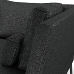 Мебельная ткань Шенилл черный цвет 138 см T4-35 варинант исполнения - 6 | Loft Concept в Грозном