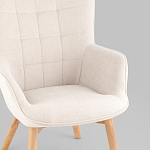 Белое кресло на ножках из массива CORDELIA варинант исполнения - 7 | Loft Concept в Грозном