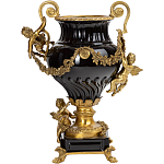 Ваза фарфоровая Black Gold варинант исполнения - 1 | Loft Concept в Грозном