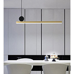 Люстра линейная светодиодная в минималистичном стиле New Age of Light варинант исполнения - 3 | Loft Concept в Грозном