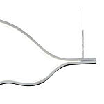 Подвесной светильник волнообразный изогнутый на двух тросах 123 см Spiral Lighting варинант исполнения - 3 | Loft Concept в Грозном