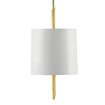 Люстра прямоугольная с белыми цилиндрическими абажурами White Ribbon варинант исполнения - 2 | Loft Concept в Грозном