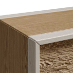 Комод 4 ящика с подсветкой на рельефном фасаде Warm Industrial варинант исполнения - 7 | Loft Concept в Грозном