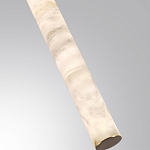 Подвесной светильник с плафоном в форме цилиндра из алебастра Cryptocrystalline Stone варинант исполнения - 7 | Loft Concept в Грозном