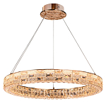 Люстра кольцевая с текстурной огранкой Reflection of Reality варинант исполнения - 1 | Loft Concept в Грозном