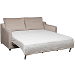 Диван двухместный раскладной светло-серый с кантом Pride варинант исполнения - 3 | Loft Concept в Грозном