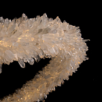 Люстра круглая с натуральным горным хрусталем Crystal Shimmer варинант исполнения - 4 | Loft Concept в Грозном