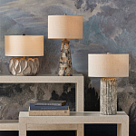 Настольная лампа с каркасом с состаренным эффектом Ancient Column варинант исполнения - 4 | Loft Concept в Грозном