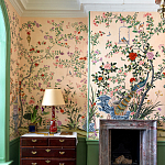 Обои ручная роспись Houghton Edo Blush варинант исполнения - 4 | Loft Concept в Грозном