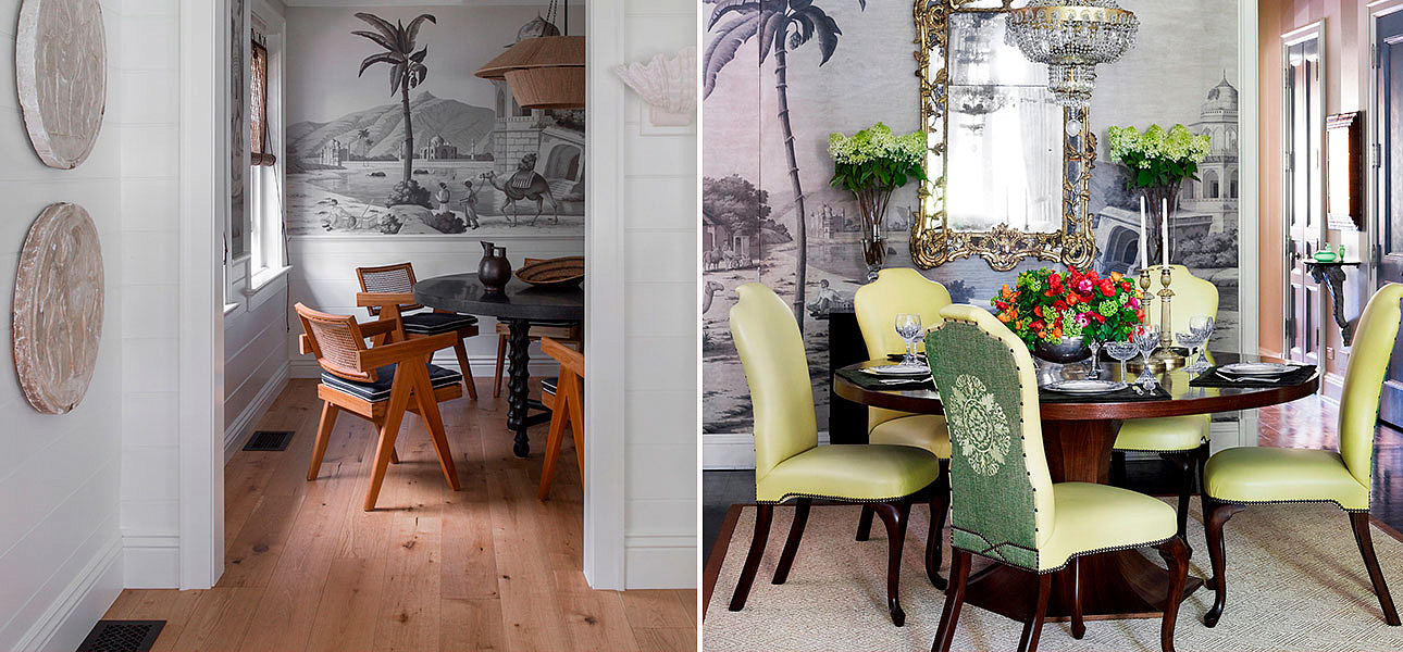Обои ручная роспись Early Views of India Crystal Grey on scenic paper Обои ручная роспись Early Views of India Crystal Grey on scenic paper - Loft-Concept в Грозном