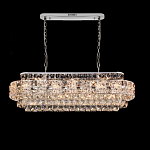 Люстра овальной формы хрустальная в неоклассическом стиле Majesty варинант исполнения - 4 | Loft Concept в Грозном