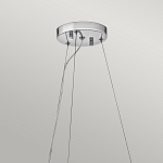 Люстра подвесная круглая с множеством вертикальных прямоугольных кристаллов Kichler варинант исполнения - 3 | Loft Concept в Грозном