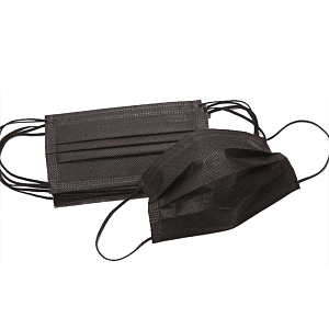 Профессиональная медицинская маска 10 шт Черный цвет