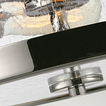 Потолочный светильник с цилиндрическим плафоном из прозрачного пузырькового стекла Feiss варинант исполнения - 2 | Loft Concept в Грозном