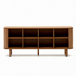 Буфет с 2-мя раздвижными дверцами из ясеневого шпона Toinette варинант исполнения - 2 | Loft Concept в Грозном