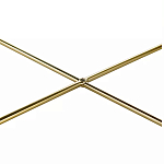 Кофейный столик овальный золотой Modern Mirror Gold Table варинант исполнения - 4 | Loft Concept в Грозном