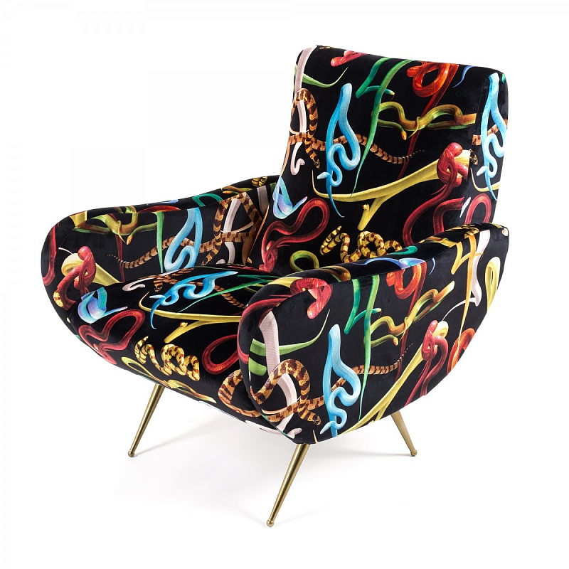 Кресло Seletti Armchair Snakes Design: Toiletpaper Мульти Кресло Seletti Armchair Snakes Design: Toiletpaper Мульти в Грозном | Loft Concept