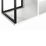 Полка навесная белая открытая Strict Lines  варинант исполнения - 5 | Loft Concept в Грозном