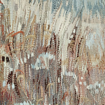 Современный Гобелен из шерсти в бежевых тонах Spring варинант исполнения - 1 | Loft Concept в Грозном