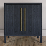 Современный Буфет Primo с 2 дверцами Черный дуб варинант исполнения - 1 | Loft Concept в Грозном