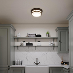 Потолочный светильник с белым матовым стеклянным плафоном в форме перевернутого конуса Hinkley варинант исполнения - 16 | Loft Concept в Грозном