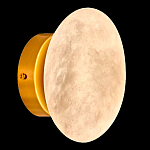 Бра в форме диска из натурального камня Cryptocrystalline Stone варинант исполнения - 9 | Loft Concept в Грозном