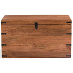 Деревянный сундук из массива манго Mango Wooden Chest Brown варинант исполнения - 4 | Loft Concept в Грозном