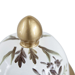 Ваза с нежным цветочным узором в пастельных тонах и крышкой с золотым акцентом Chinoiserie Ceramics варинант исполнения - 4 | Loft Concept в Грозном