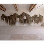 Большая дизайнерская Инсталляция из соломы RAFFIA Installation  варинант исполнения - 7 | Loft Concept в Грозном