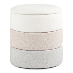 Пуф Three Colors в ткани букле из трех цветов  варинант исполнения - 1 | Loft Concept в Грозном