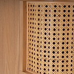 Комод с 3-мя ящиками из плетеного ротанга Ruiz Light Chest of Drawers варинант исполнения - 5 | Loft Concept в Грозном