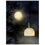 Бра в форме диска из натурального камня Cryptocrystalline Stone варинант исполнения - 6 | Loft Concept в Грозном