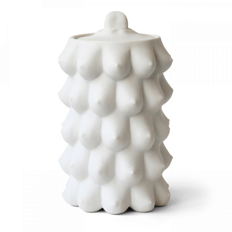 Ваза GEORGIA VASE Белый Ваза GEORGIA VASE Белый в Грозном | Loft Concept