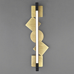 Светодиодное бра цвета античной бронзы Suprematism варинант исполнения - 4 | Loft Concept в Грозном