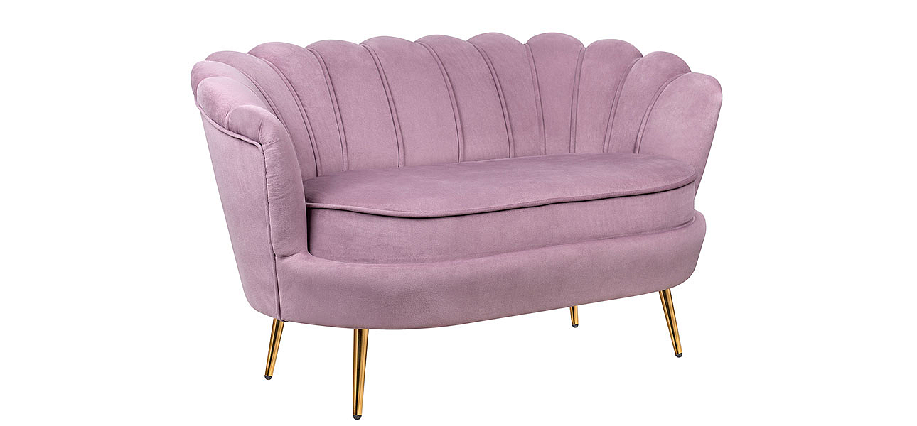 Диван розовый seashell pink Диван розовый seashell pink - Loft-Concept в Грозном