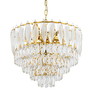Люстра Сhampagne с Хрустальным Плафоном