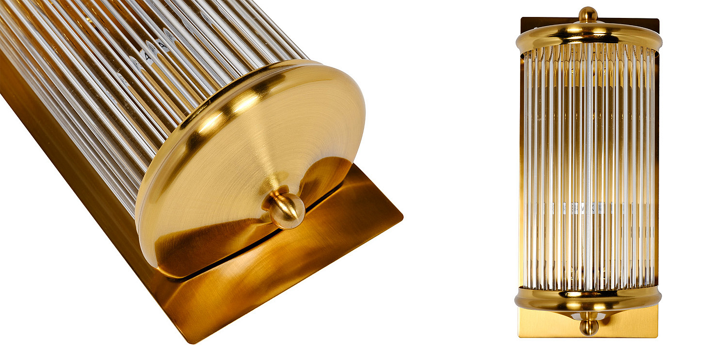 Бра Einar Glass TUBE Gold Бра Einar Glass TUBE Gold - Loft-Concept в Грозном