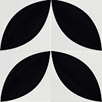 Дизайнерская плитка с узором Лепесток варинант исполнения - 3 | Loft Concept в Грозном