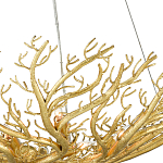 Люстра в форме золотой чаши из кораллов Coral Decor варинант исполнения - 1 | Loft Concept в Грозном