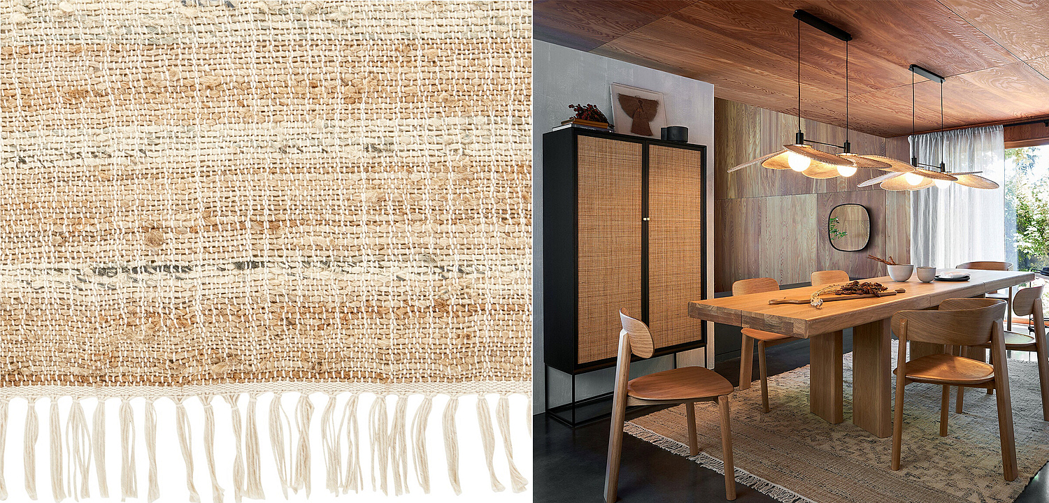 Ковер Graphic Carpet джут и хлопок Ковер Graphic Carpet джут и хлопок - Loft-Concept в Грозном