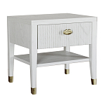 Прикроватная тумбочка с ящиком Elsa Dreams White варинант исполнения - 6 | Loft Concept в Грозном