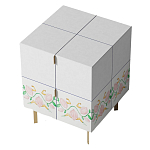 Тумба  Short Lemon Power White варинант исполнения - 2 | Loft Concept в Грозном