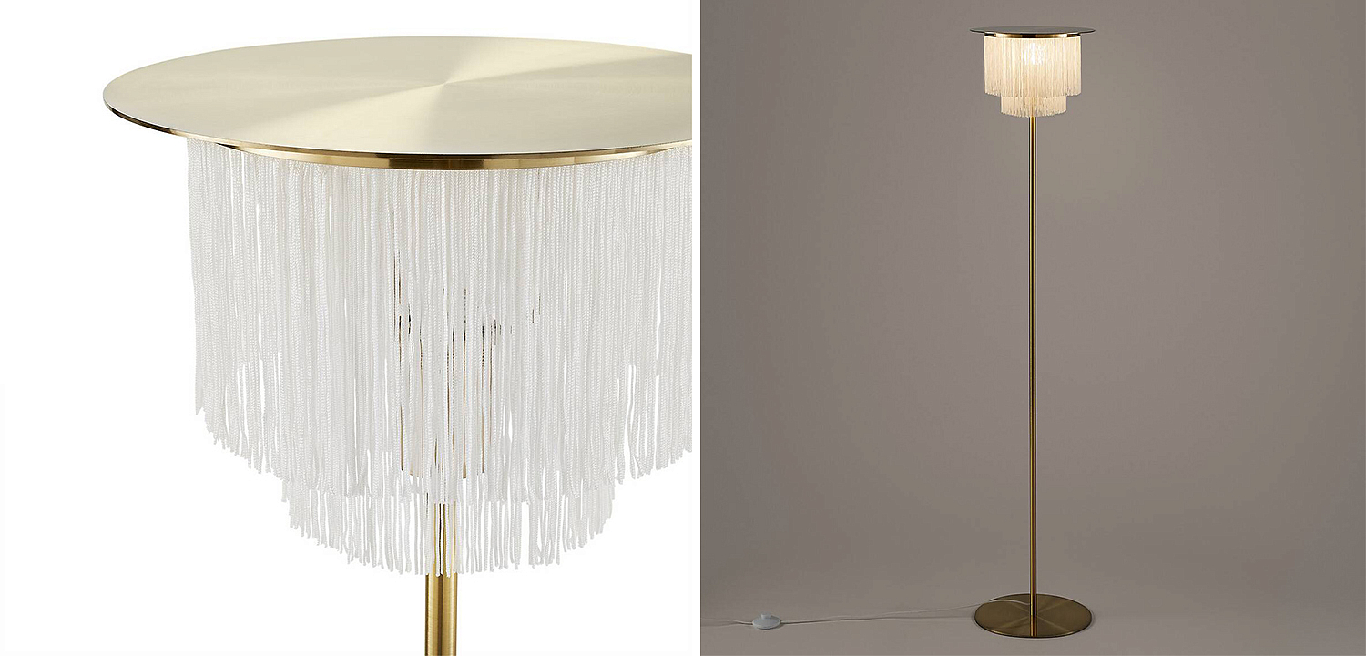 Торшер Houtique Floor lamp Cream Торшер Houtique Floor lamp Cream - Loft-Concept в Грозном