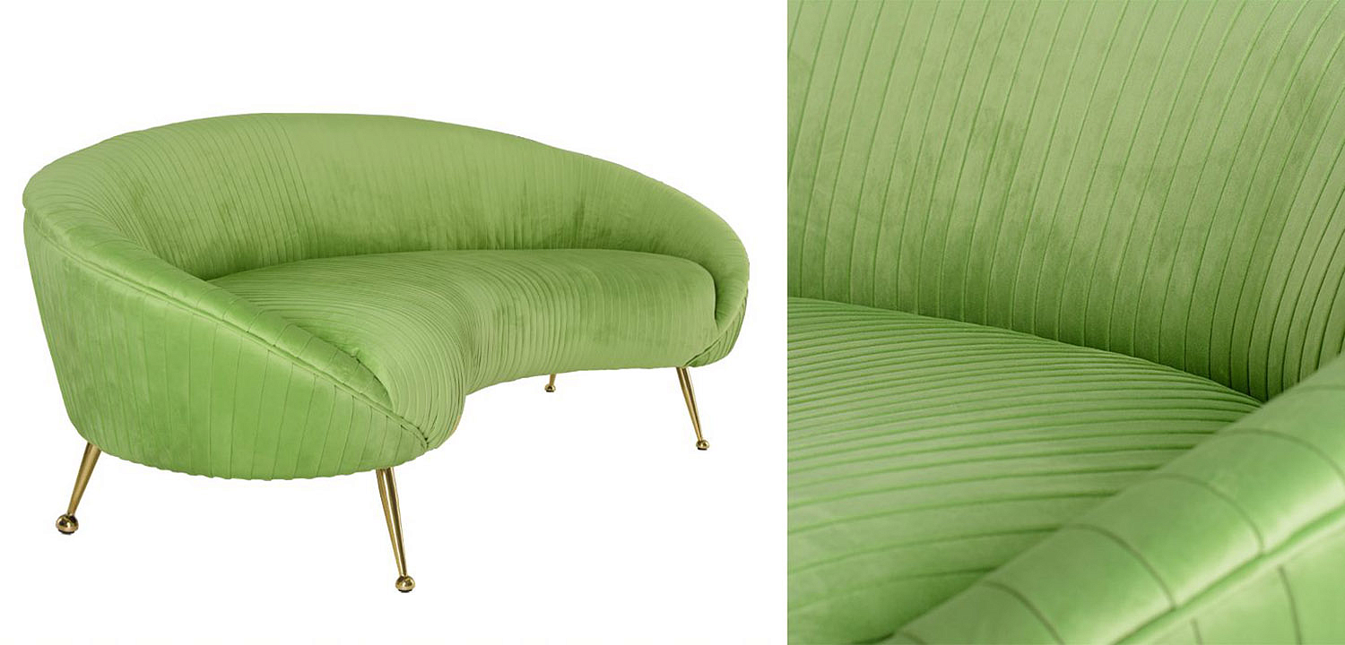 Диван Pebernat Lounge Sofa green Диван Pebernat Lounge Sofa green - Loft-Concept в Грозном