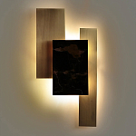 Бра с мраморным декором Marble Brass Laurel Wall Lamp варинант исполнения - 3 | Loft Concept в Грозном