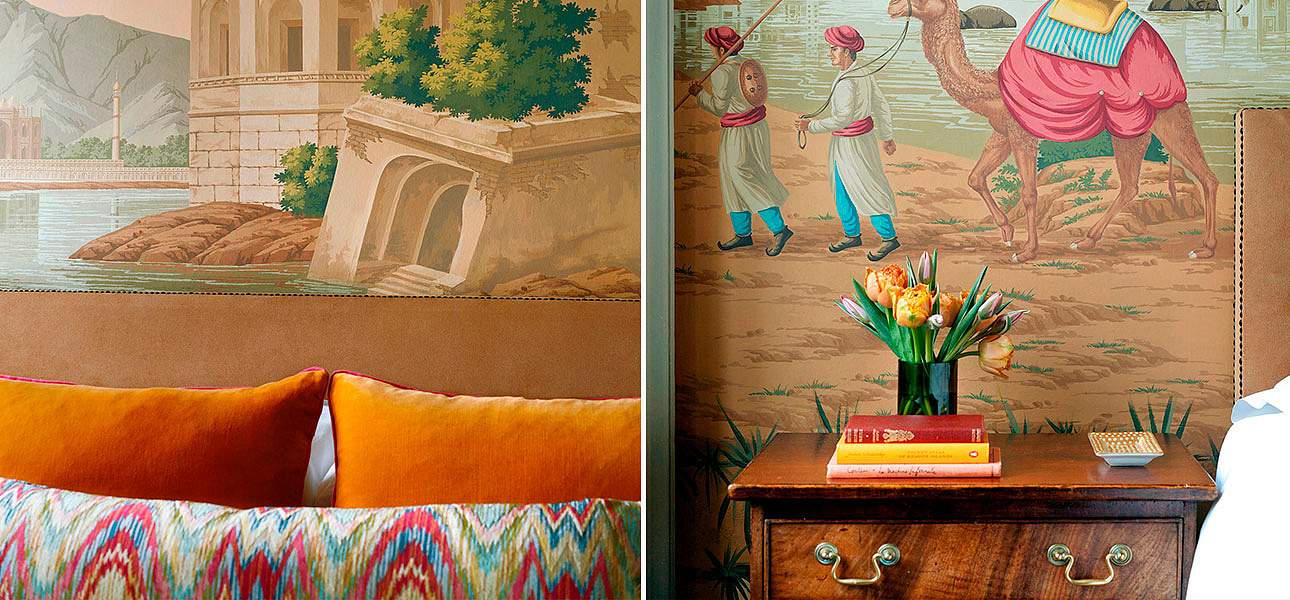 Обои ручная роспись Early Views of India on scenic paper Обои ручная роспись Early Views of India on scenic paper - Loft-Concept в Грозном