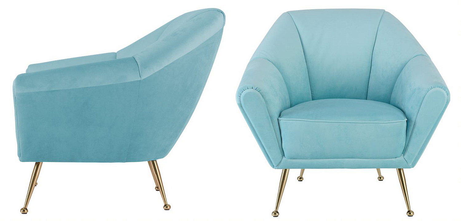 Кресло Brunner Chair light blue Кресло Brunner Chair light blue - Loft-Concept в Грозном