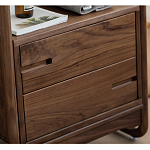 Вешалка деревянная с 2- мя ящиками Moon Walnut Furniture варинант исполнения - 8 | Loft Concept в Грозном